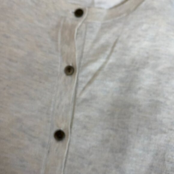 (2) Halogen cardigan sweaters size SM women's lightweight soft beige mint green - Picture 5 of 9